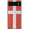 Denmark Flag Distressed Google Pixel 6 Skin